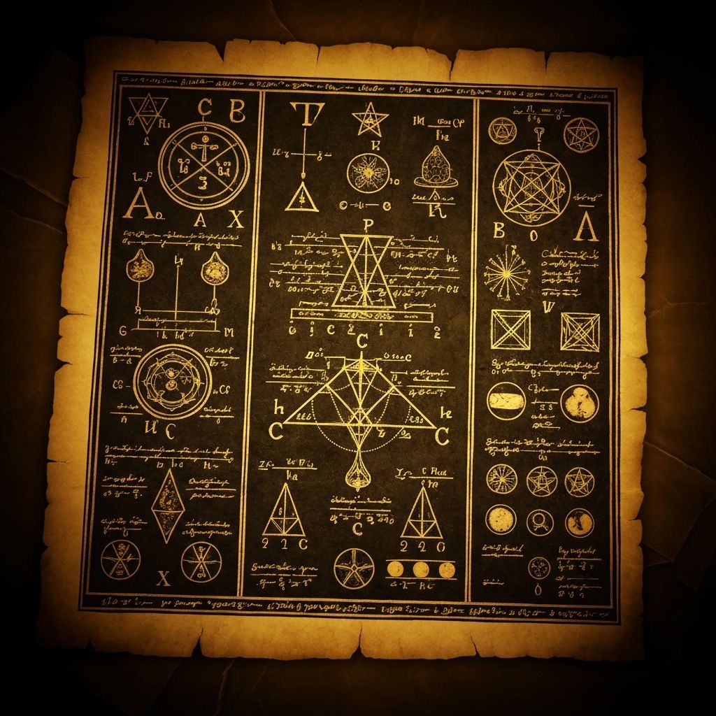 Manuscritos de alquimia